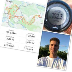 102.5 km ultra trail running