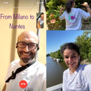 5 km (virtual) run 'milano to nantes'