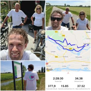 34.5 km cycle (x3)