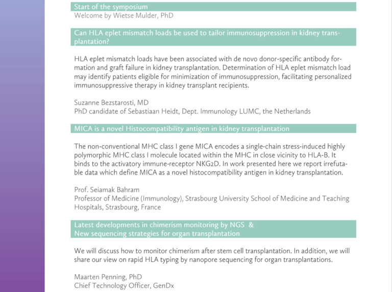 Satellite Symposium EFI 2022 GenDx